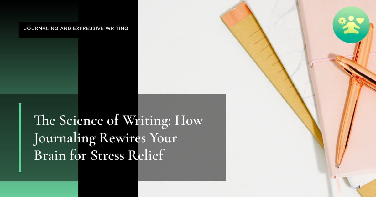 The Science of Writing: How Journaling Rewires Your Brain for Stress Relief