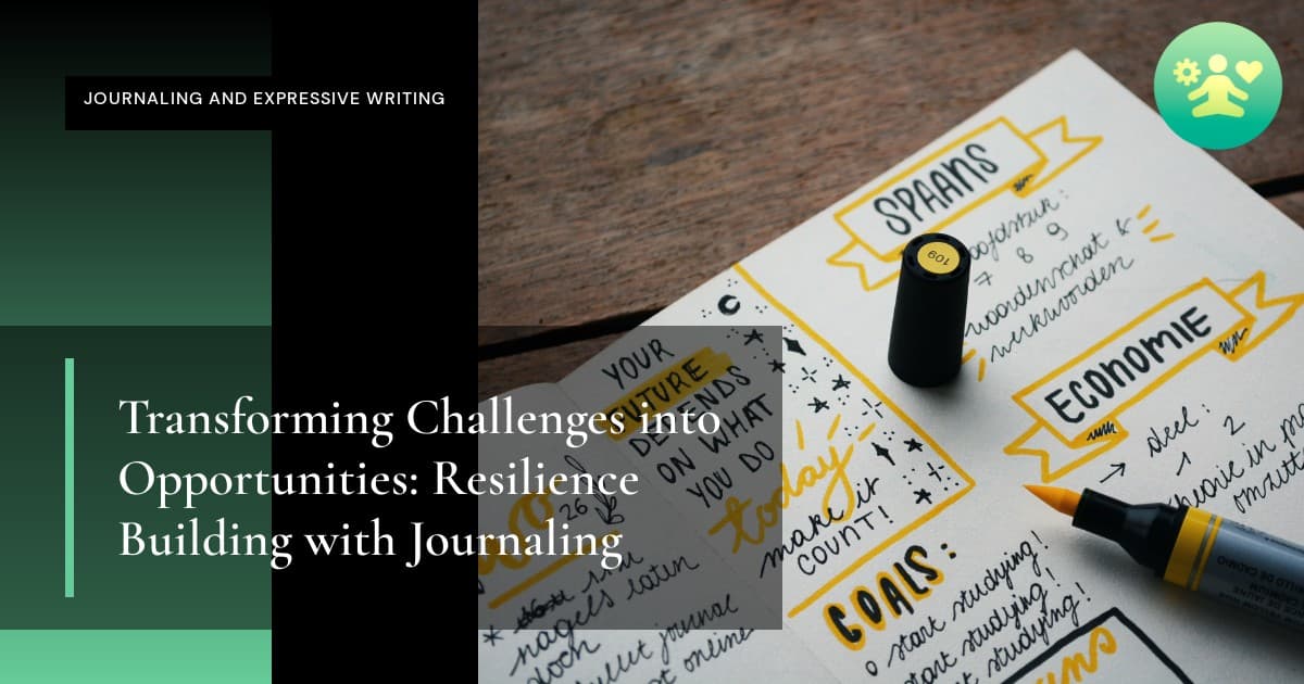Transforming Challenges into Opportunities: Resilience Building with Journaling